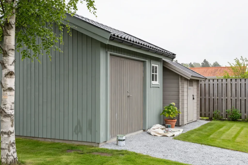 utv ndig m lning av garage och f rr d i brevik tyres
